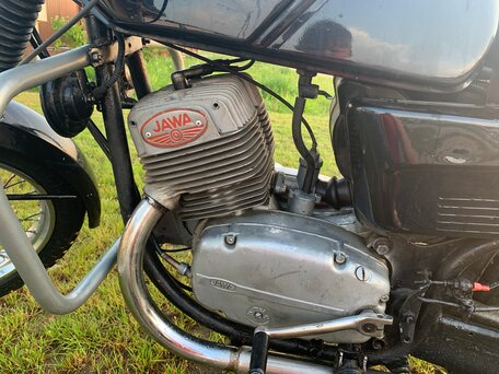 1987 Jawa 350/360, чёрный, 93500 рублей, вид 3