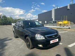 2010 Lada (ВАЗ) Priora I, чёрный, 350000 рублей, вид 3