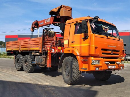 2016 КамАЗ 43118, оранжевый, 6000000 рублей, вид 1