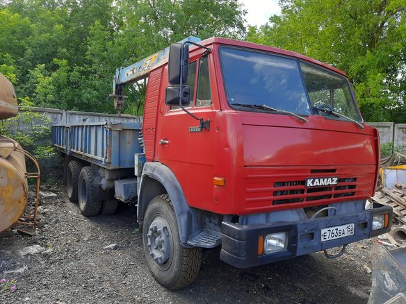 1990 КамАЗ 5320, красный, 1650000 рублей