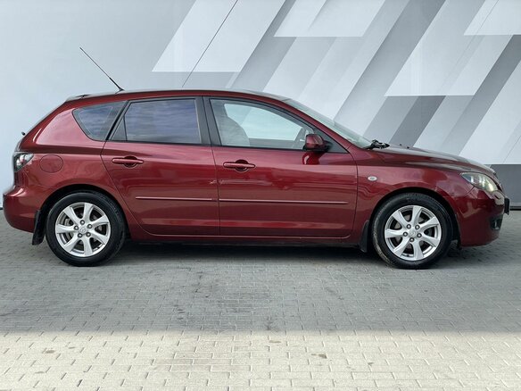 2008 Mazda 3 I (BK) Рестайлинг, красный, 744000 рублей - вид 3