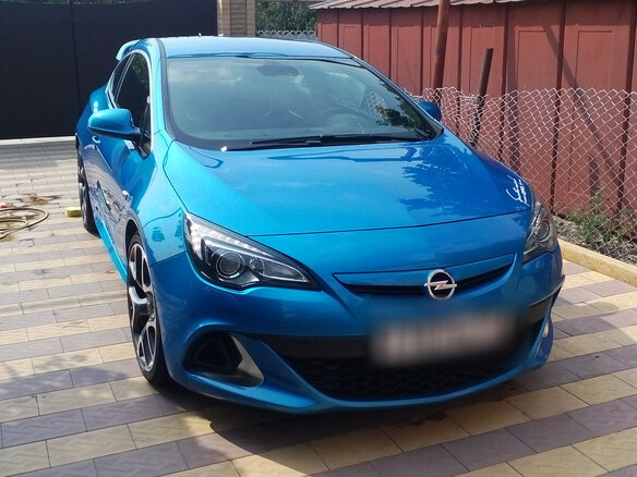 2013 Opel Astra OPC J, голубой - вид 12