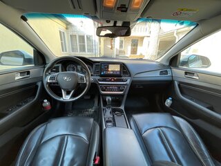 2017 Hyundai Sonata VII (LF) Рестайлинг, белый, 1600000 рублей, вид 4