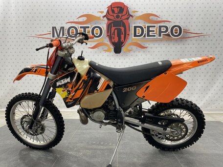 2001 KTM 200 EXC, оранжевый, 269000 рублей, вид 2