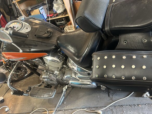 2000 Yamaha XVS1100, чёрный, 450000 рублей - вид 3