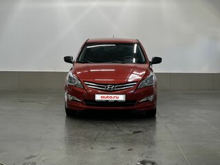 2015 Hyundai Solaris I Рестайлинг, красный, 750000 рублей, вид 2
