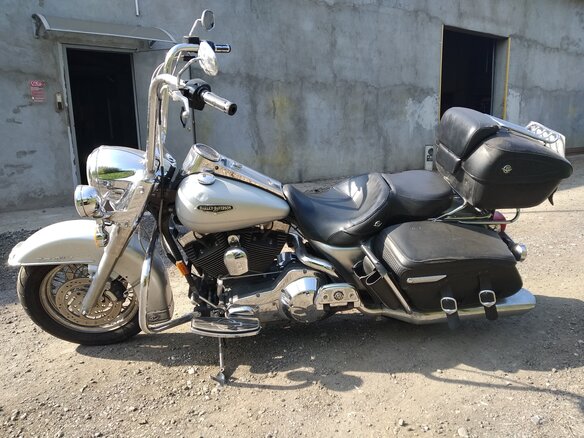 2003 Harley-Davidson Road King, серебристый - вид 4