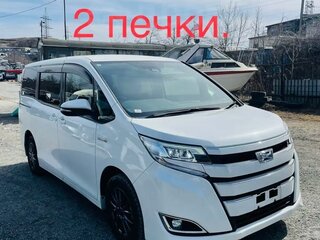 2018 Toyota Noah III (R80) Рестайлинг, белый, 2700000 рублей, вид 3