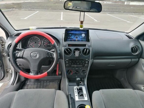 2007 Mazda 6 I (GG) Рестайлинг, серебристый, 570000 рублей - вид 13