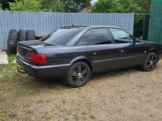 1996 Audi A6 I (C4), фиолетовый, 350000 рублей, вид 3