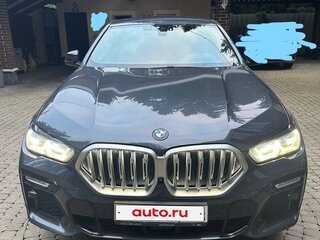 2021 BMW X6 40d III (G06), серый, 9000000 рублей, вид 2