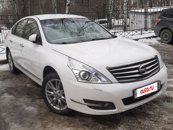 2012 Nissan Teana II (J32) Рестайлинг, белый, 1650000 рублей - вид 3