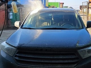2013 Toyota Highlander II (XU40) Рестайлинг, чёрный, 2650000 рублей, вид 2