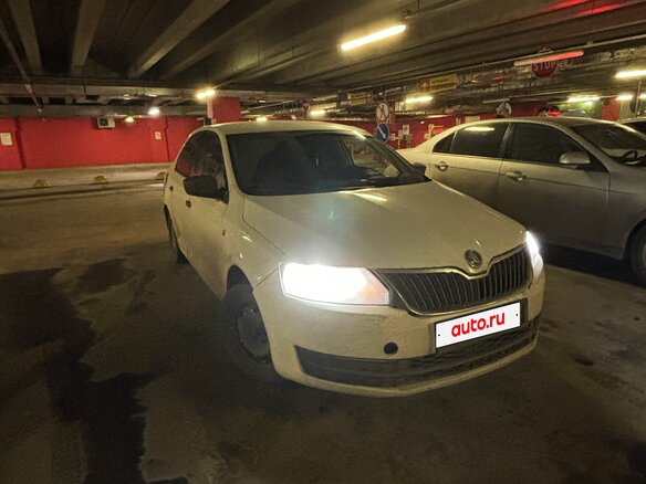 2016 Skoda Rapid I, белый, 525000 рублей - вид 1