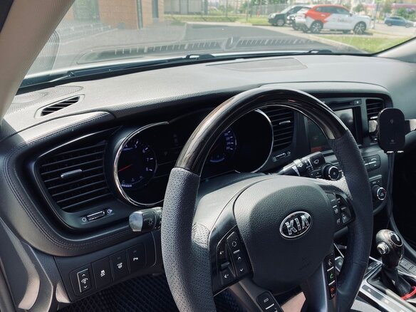 2013 Kia Optima III, серый, 1200000 рублей - вид 20