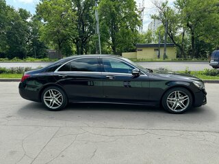 2019 Mercedes-Benz S-Класс 350 d Long VI (W222, C217) Рестайлинг, чёрный, 3990000 рублей, вид 4