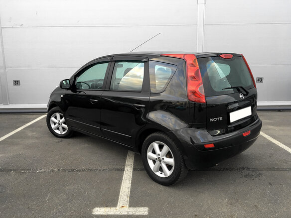 2006 Nissan Note I, чёрный - вид 3