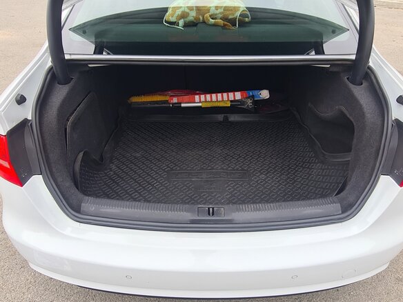 2013 Audi A4 IV (B8) Рестайлинг, белый, 1520000 рублей - вид 7