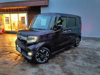 2019 Honda N-BOX II, фиолетовый, 1300000 рублей, вид 3