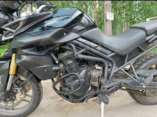 2011 Triumph Tiger 800, чёрный, 560000 рублей, вид 5