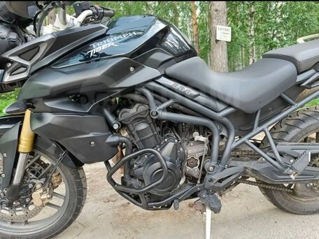 2011 Triumph Tiger 800, чёрный, 560000 рублей, вид 5