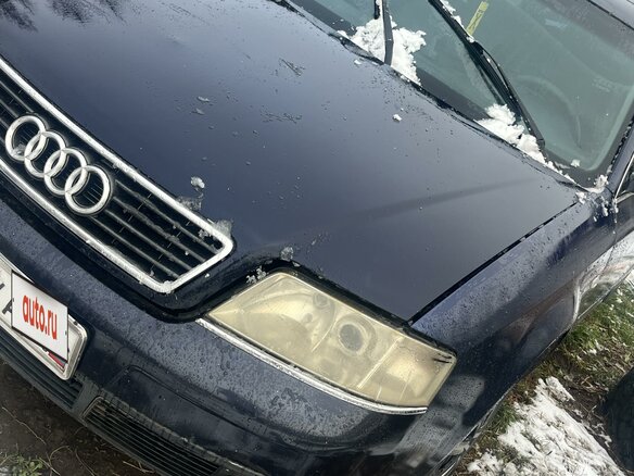 1998 Audi A6 II (C5), синий, 370000 рублей - вид 1