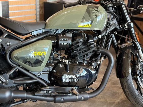 2026 Royal Enfield Shotgun, зелёный, 732000 рублей, вид 4