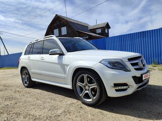 2013 Mercedes-Benz GLK-Класс 220 CDI I (X204) Рестайлинг, белый, 1870000 рублей, вид 3