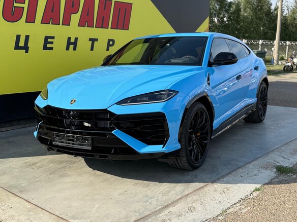 2025 Lamborghini Urus SE I Рестайлинг, голубой