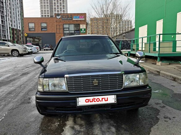 2001 Toyota Crown X (S150), синий, 750000 рублей - вид 1
