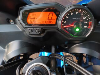 2009 Yamaha FZS600 Fazer, голубой, 475000 рублей, вид 4