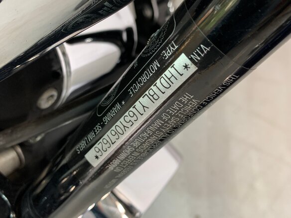 2006 Harley-Davidson Springer Softail, синий - вид 22