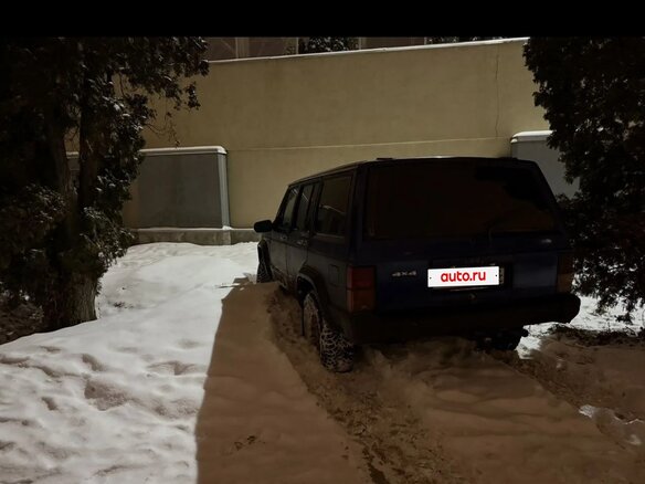 1988 Jeep Cherokee II (XJ), синий, 410000 рублей - вид 3