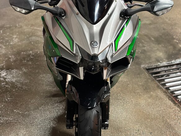2020 Kawasaki Ninja H2 SX, зелёный, 1200000 рублей - вид 13