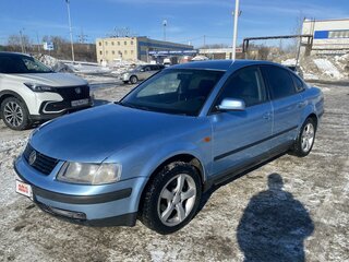 1997 Volkswagen Passat B5, голубой, 365000 рублей, вид 1