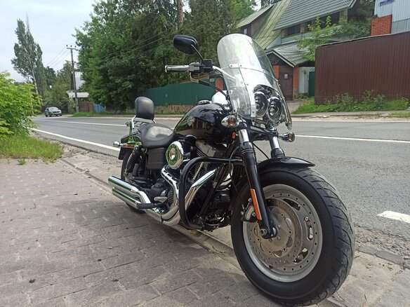 2010 Harley-Davidson Fat Bob, чёрный, 800000 рублей - вид 8