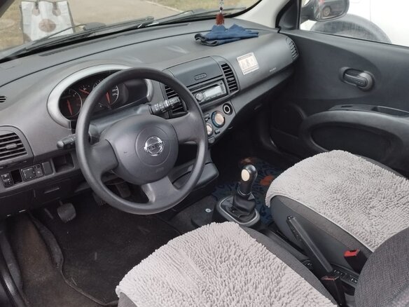 2005 Nissan Micra III (K12), чёрный, 250000 рублей - вид 5