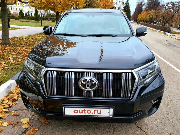 2017 Toyota Land Cruiser Prado 150 Series Рестайлинг 2, чёрный - вид 1