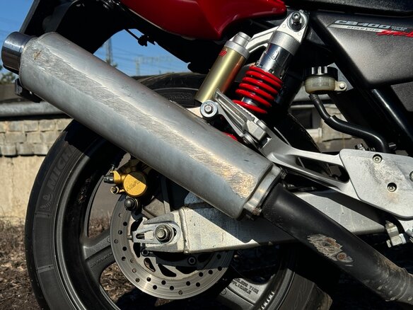 2007 Honda CB 400 Super Four, красный, 420000 рублей - вид 9