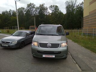 2004 Volkswagen Caravelle T5, зелёный, 1400000 рублей, вид 1