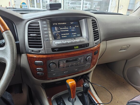 2004 Lexus LX 470 II Рестайлинг, чёрный, 2850000 рублей - вид 13