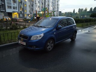 2010 Chevrolet Aveo I Рестайлинг, синий, 440000 рублей, вид 1