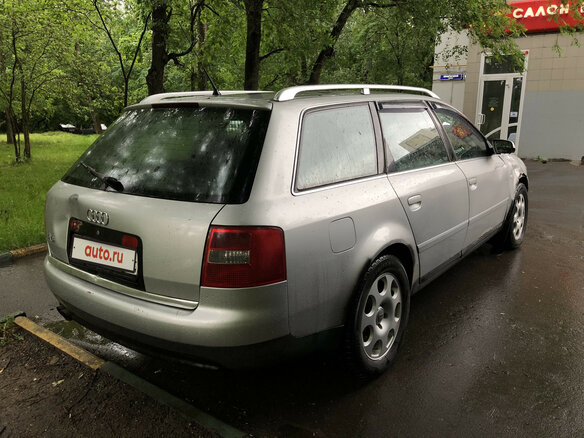 2002 Audi A6 II (C5) Рестайлинг, серебристый - вид 4
