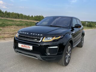 2017 Land Rover Range Rover Evoque I Рестайлинг, чёрный, 3100000 рублей, вид 2