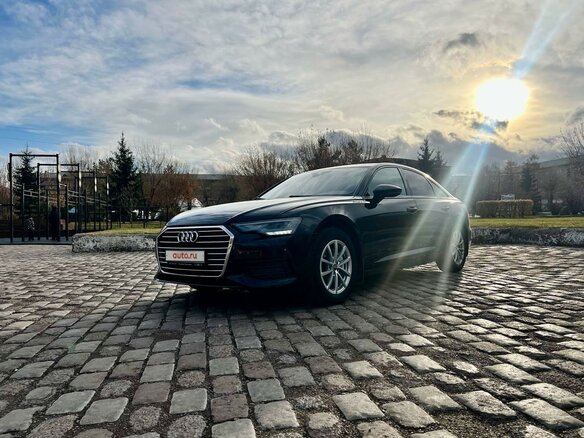 2020 Audi A6 40 TFSI V (C8), чёрный, 3950000 рублей - вид 6
