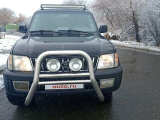 1999 Toyota Land Cruiser Prado 90 Series Рестайлинг, чёрный, 1500000 рублей, вид 2
