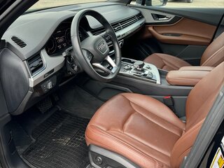 2018 Audi Q7 II (4M), чёрный, 4190000 рублей, вид 5