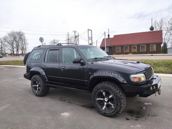 1998 Ford Explorer II, зелёный - вид 8