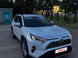 2021 Toyota RAV4 V (XA50), белый, 3500000 рублей, вид 4
