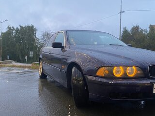 1997 BMW 5 серии 520i IV (E39), синий, 385000 рублей, вид 3